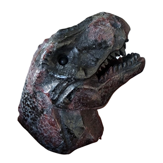 T-Rex Black Obsidian Head