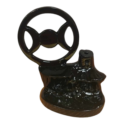 OM or Triple Goddess Ceramic Backflow Cone  Burner