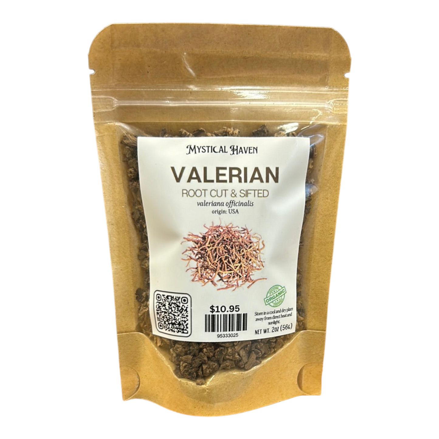 Valerian Root (c/s), Organic