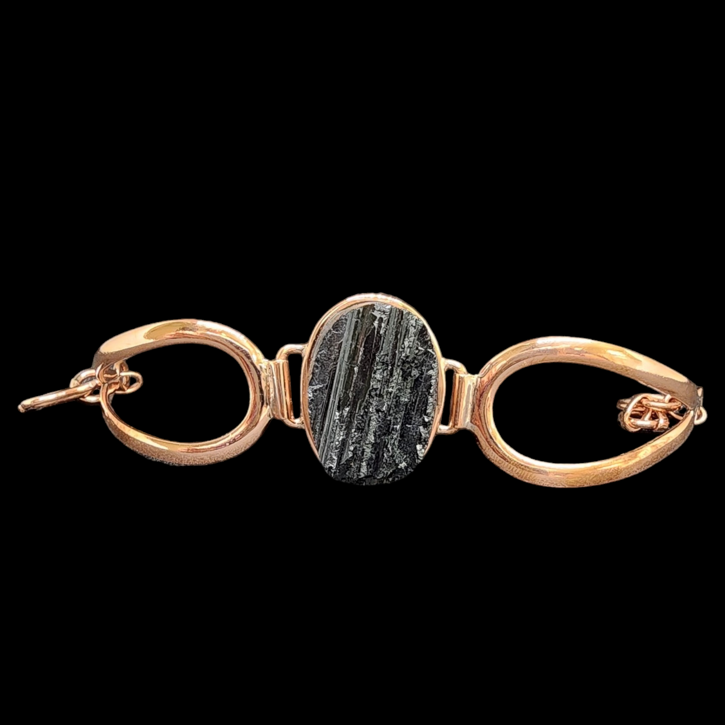Tourmaline Adjustable Copper Bracelet