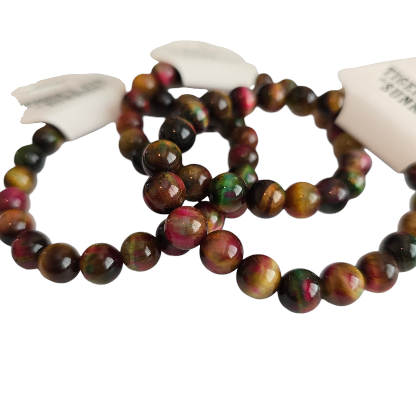 Tigers Eye Sunrise Bracelet | Natural Crystal Beaded Stone