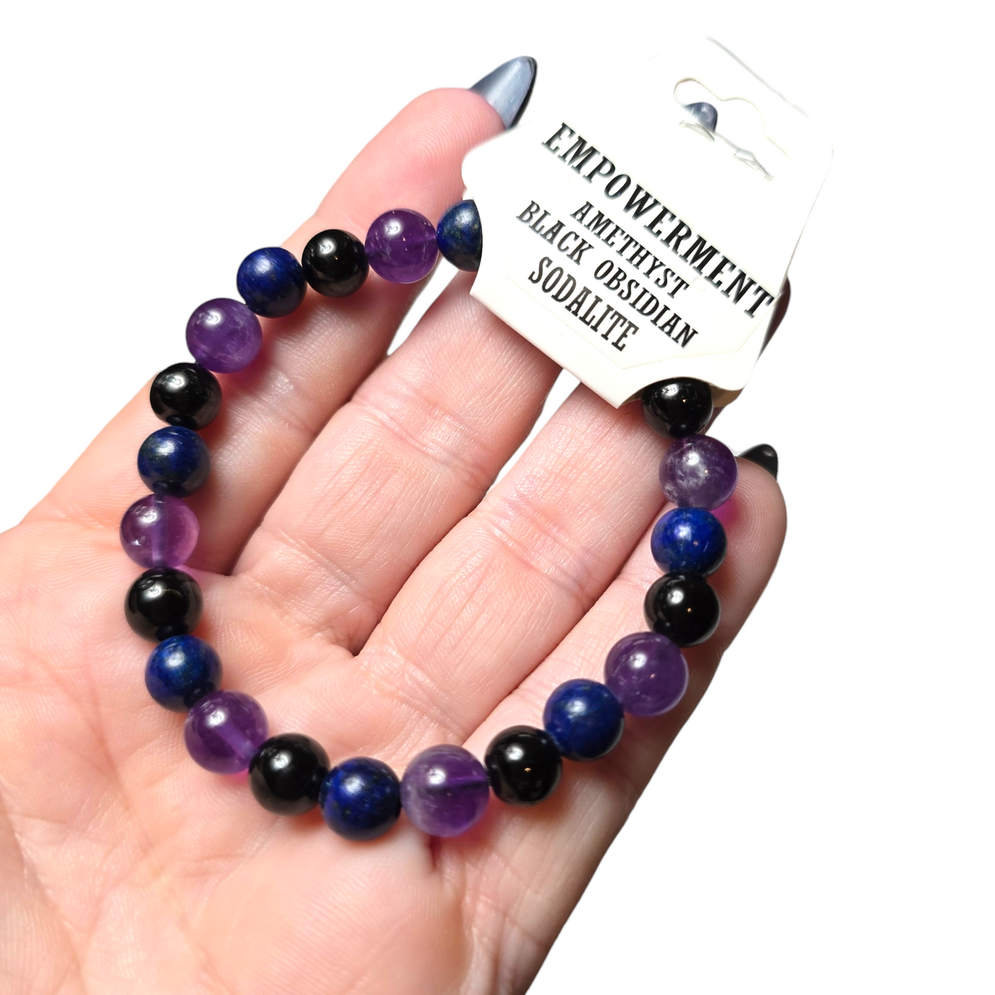 Empowerment Bracelet | Natural Crystal Beaded Stone