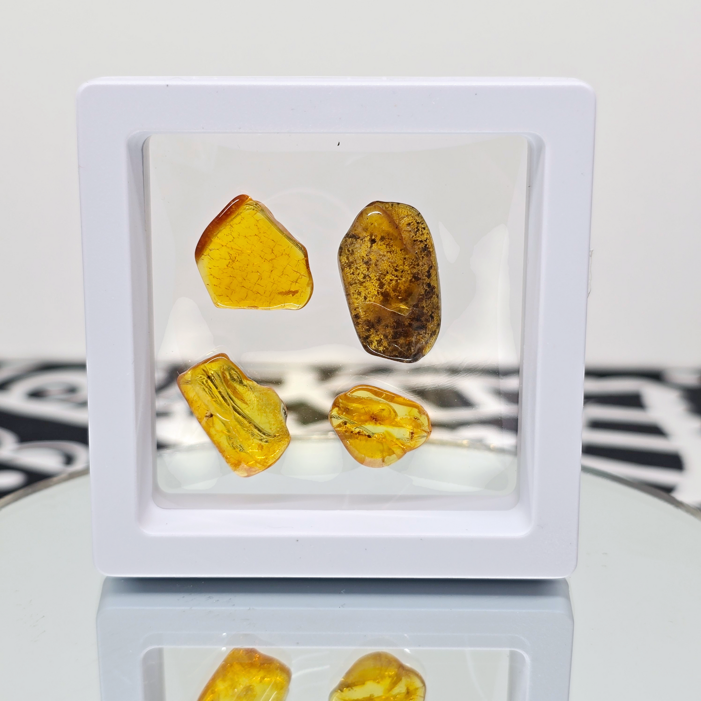 Amber Tumbled Tree Resin | Natural Fossilized and Polished Stone | Unique Metaphysical Witchy Gift