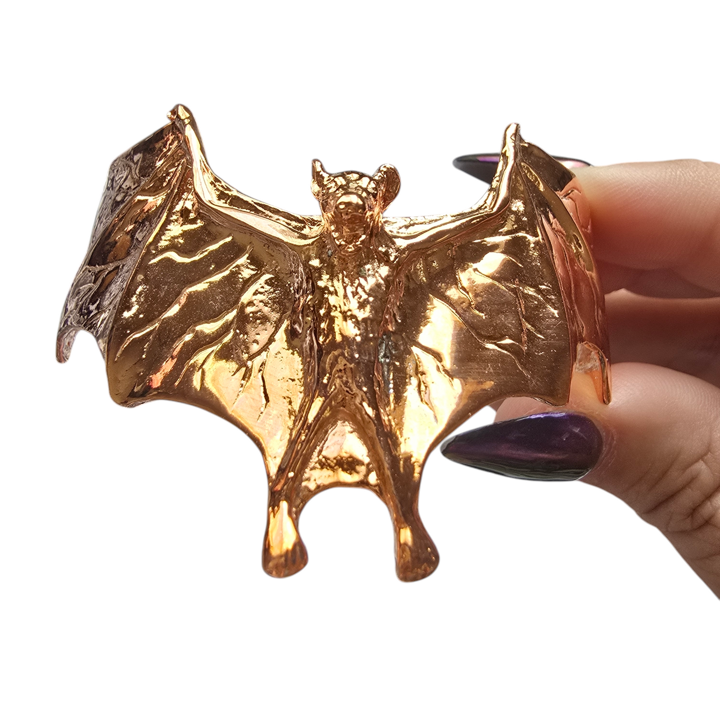 Beautiful Copper Bat Cuff Bracelet