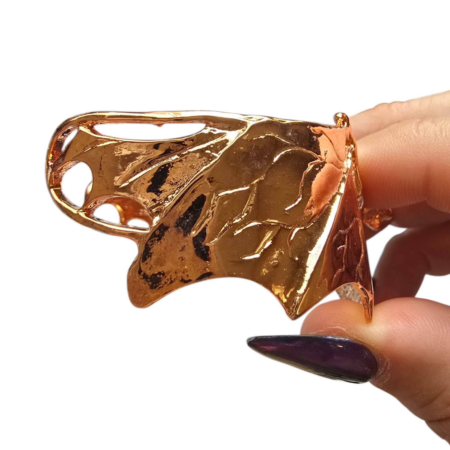 Beautiful Copper Bat Cuff Bracelet