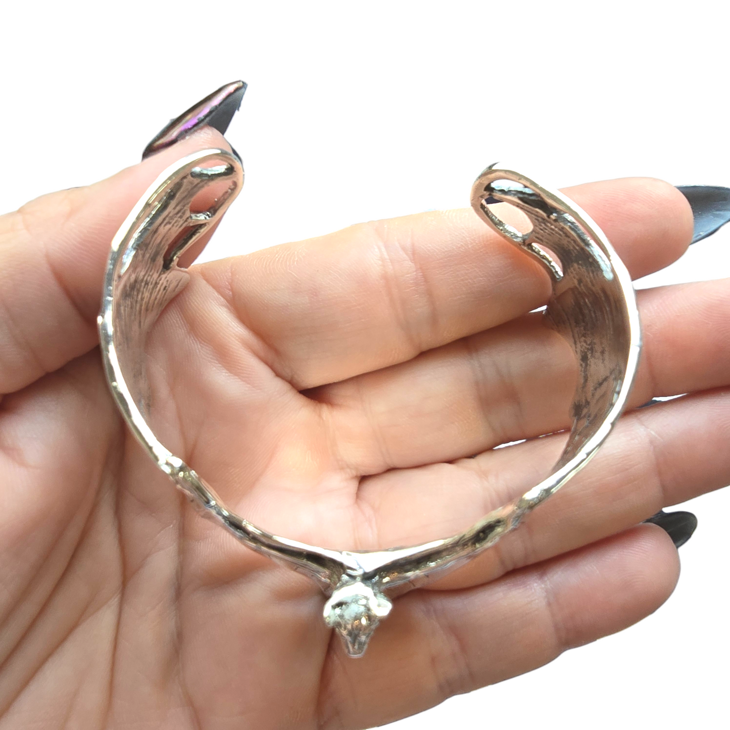 Beautiful Sterling Silver s925 Bat Cuff Bracelet