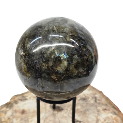 Flashy Labradorite Mega Sphere - 100mm