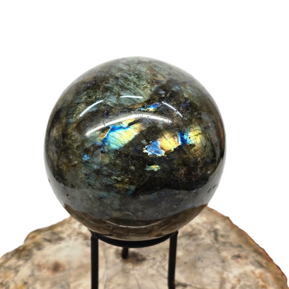 Flashy Labradorite Mega Sphere - 100mm