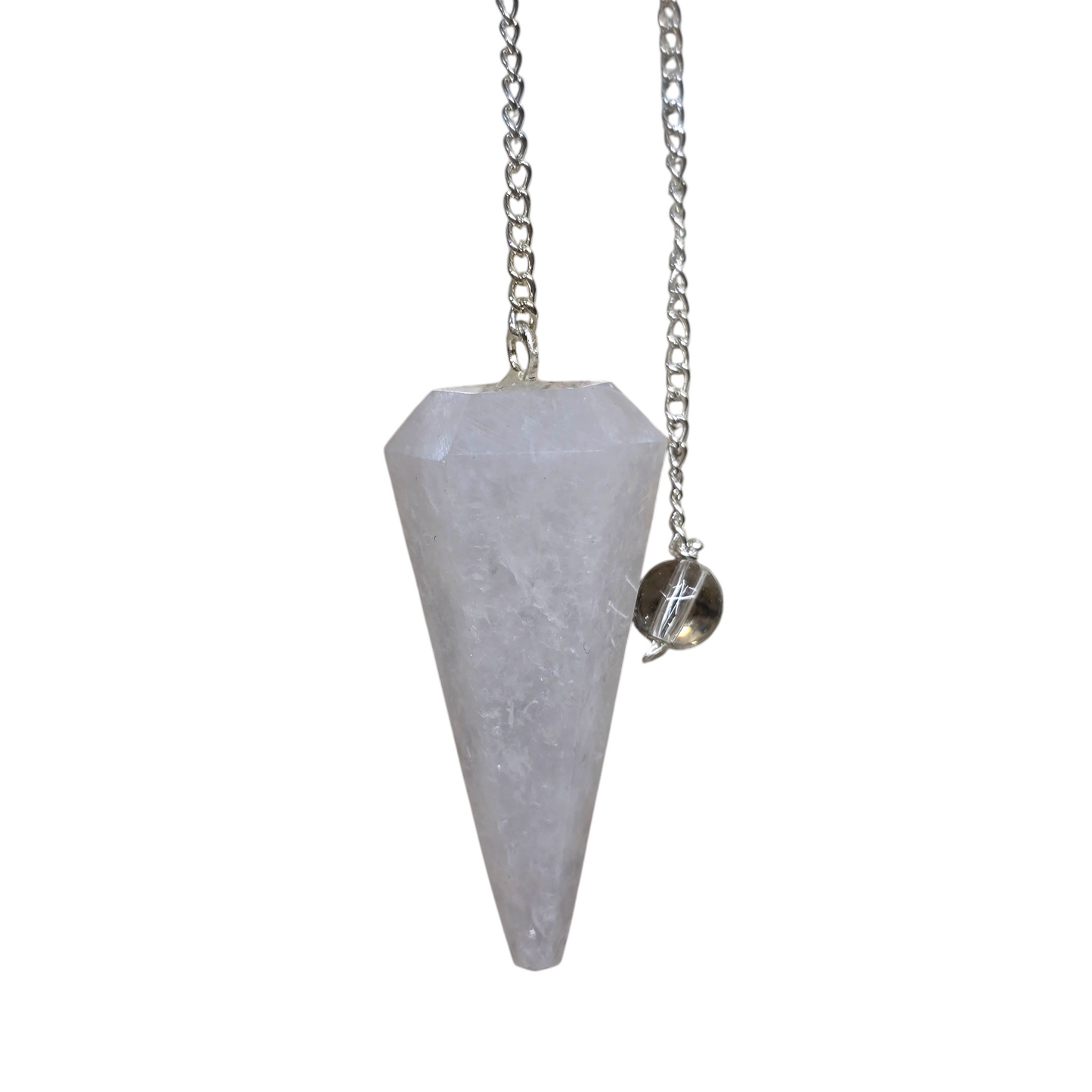 Crystal Faceted Cone Pendulums (Various Materials)