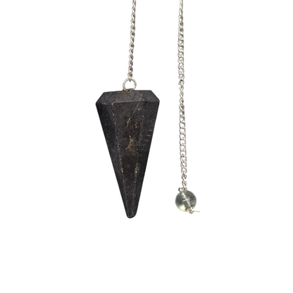 Crystal Faceted Cone Pendulums (Various Materials)