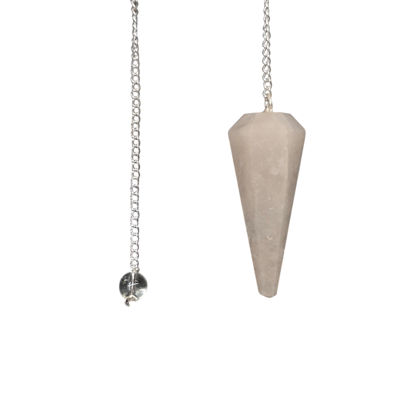 Crystal Faceted Cone Pendulums (Various Materials)