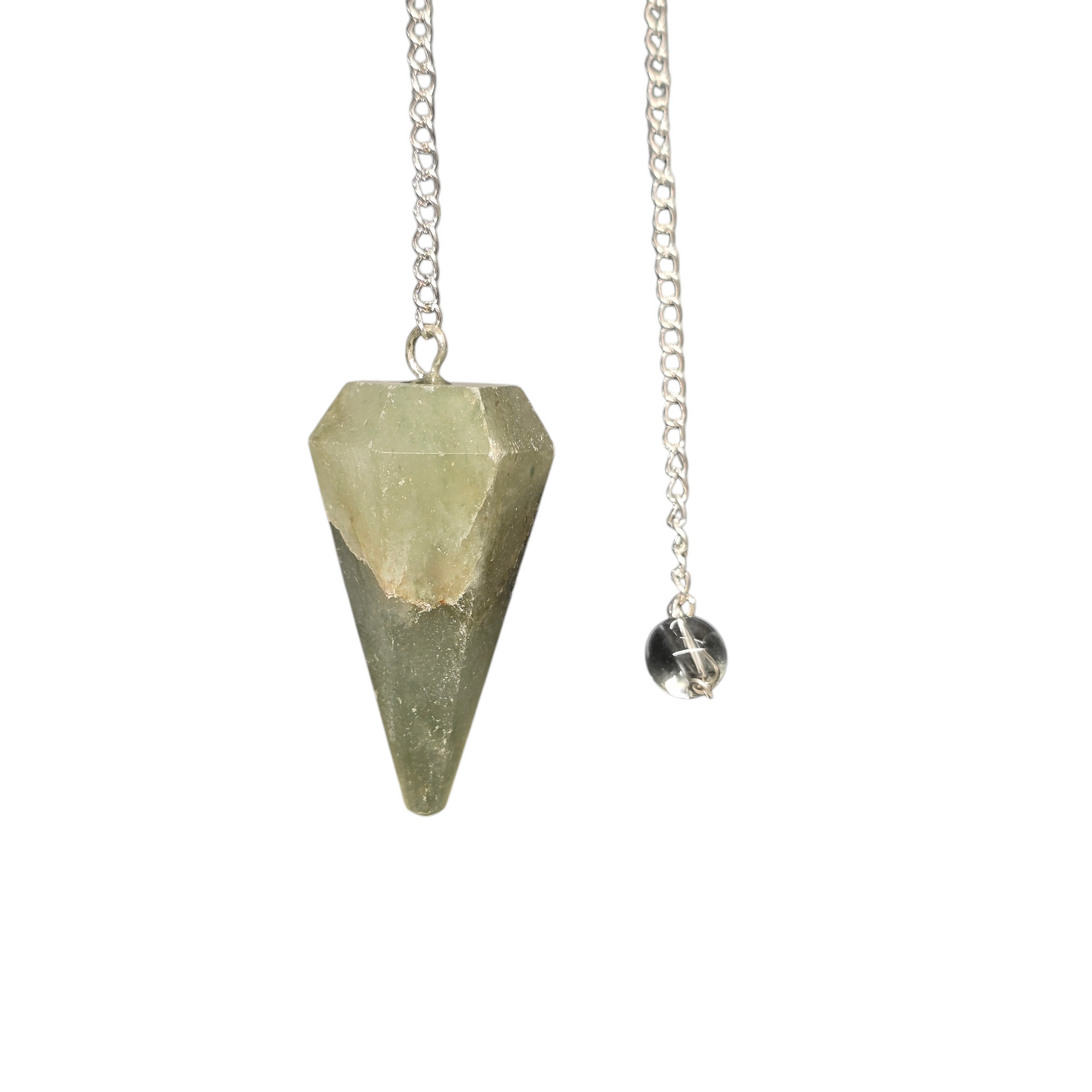 Crystal Faceted Cone Pendulums (Various Materials)