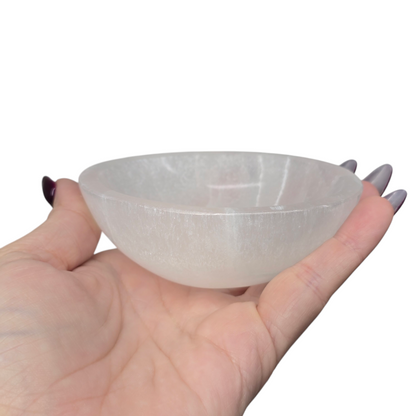 Selenite Crystal Offering | Charging | Trinket Bowl | Various Sizes