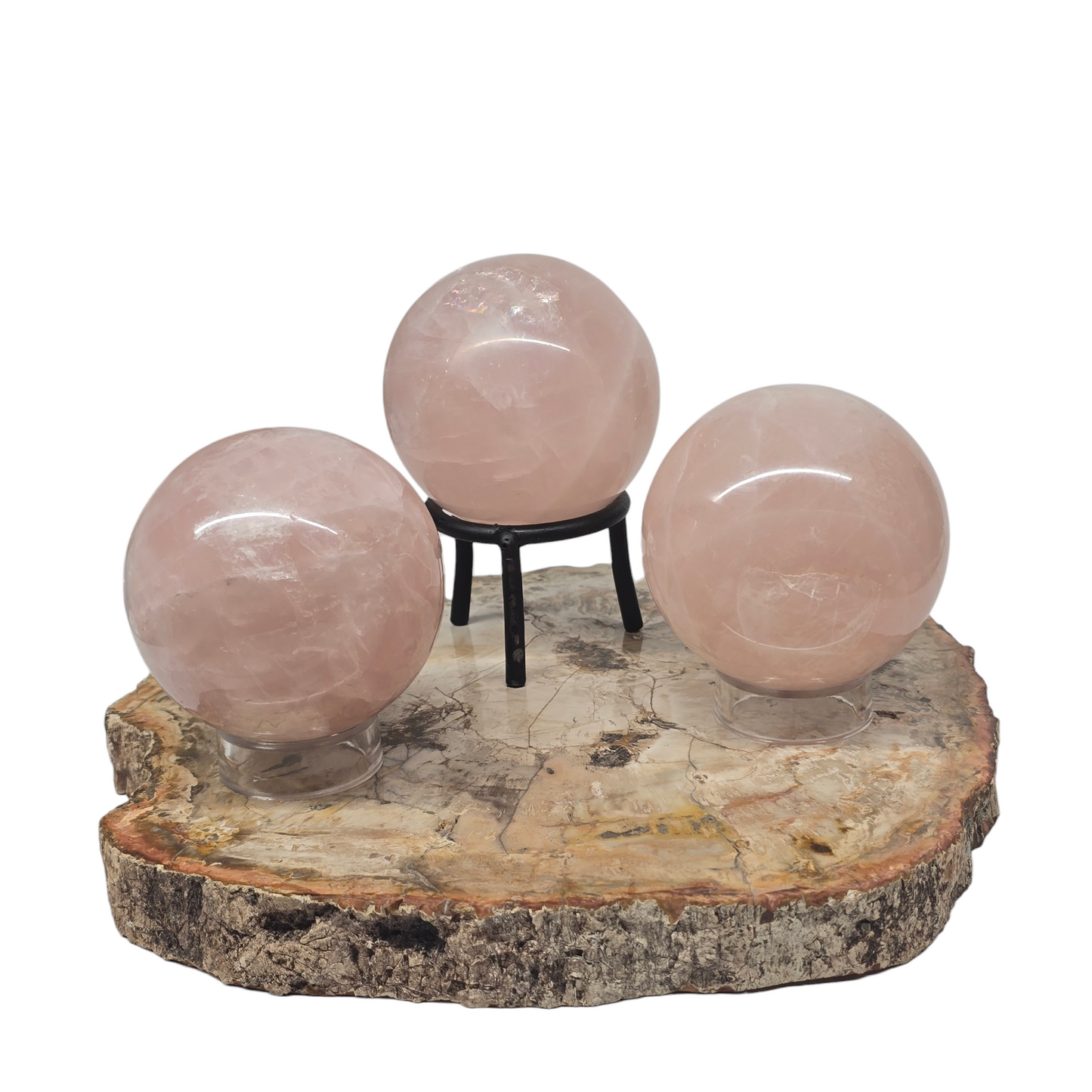 Rose Quartz Spheres