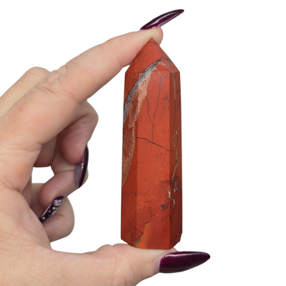 3.5" Red Jasper Point