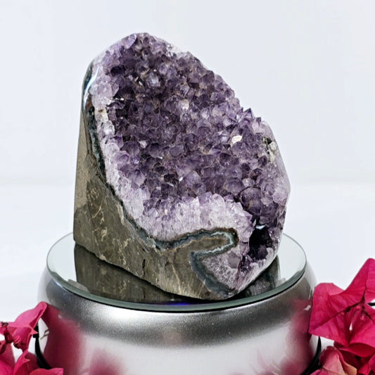 Amethyst Druzy Crystal Cluster I