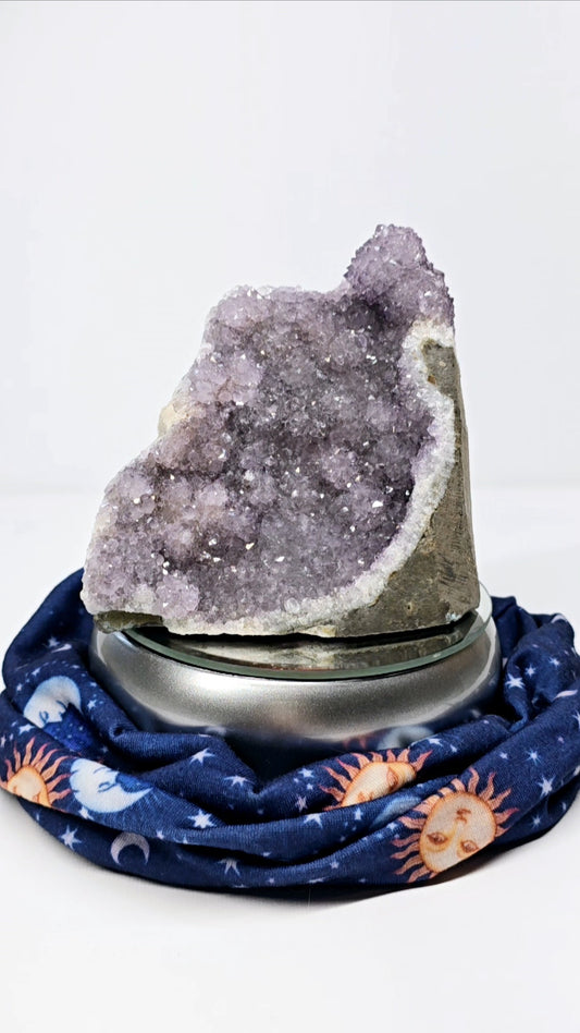 Amethyst Druzy Crystal Cluster II