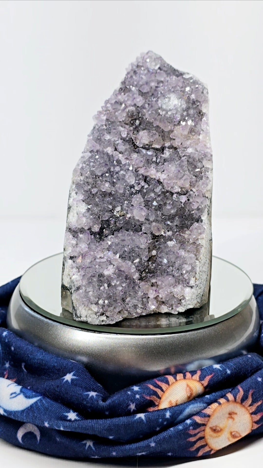 Amethyst Druzy Crystal Cluster III