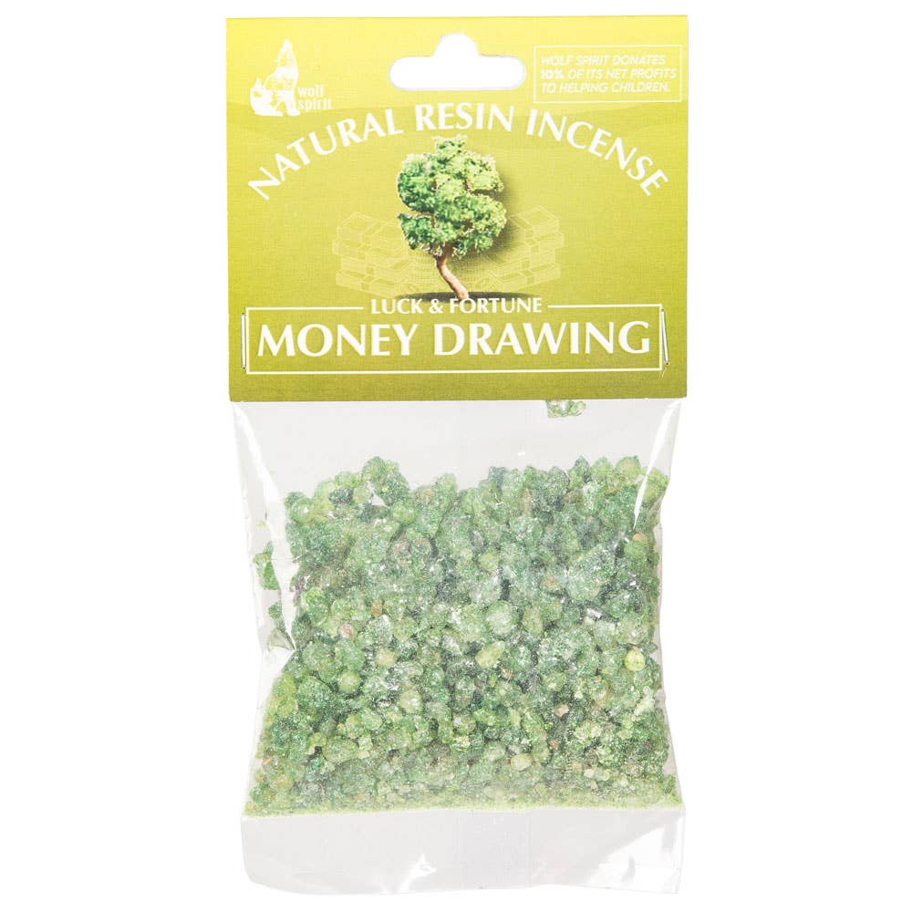 MONEY DRAWING RESIN INCENSE