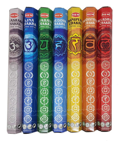 Hem Seven Chakras Incense Gift Set