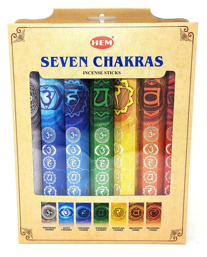 Hem Seven Chakras Incense Gift Set