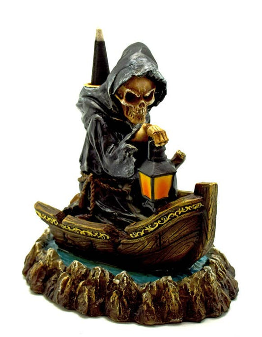 Reaper Lamp Back Flow Incense Burner