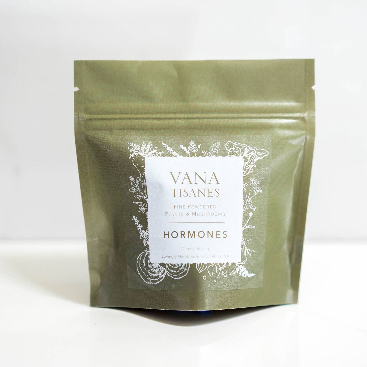 Hormones | Fine Plant & Mushroom Powder from Vana Tisanes