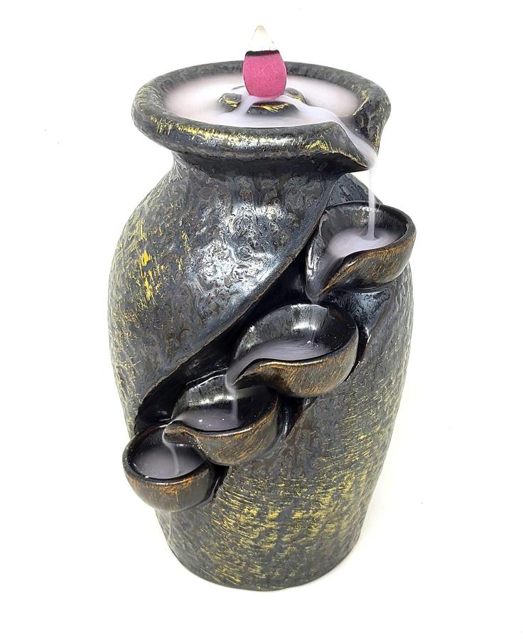 Flower Vase Ceramic Backflow Cone Burner