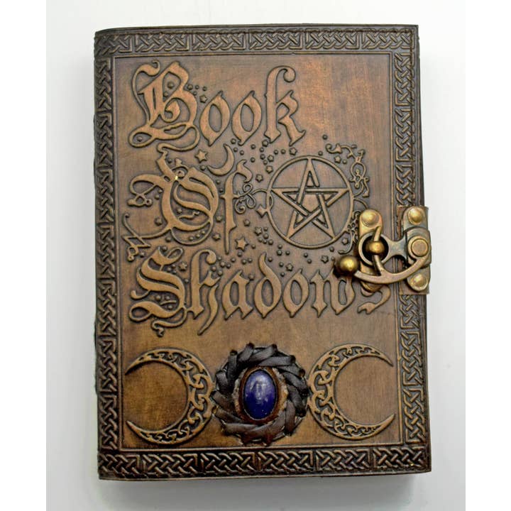 Book of Shadows Leather Embossed Journal
