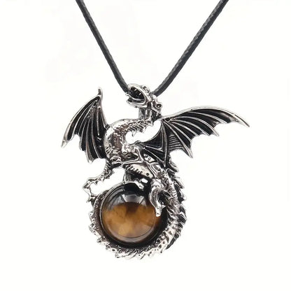 Dragon Sphere Necklaces