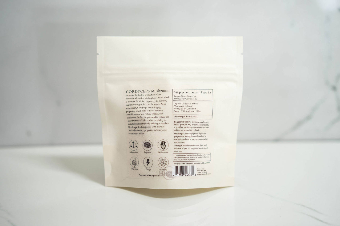 Cordyceps Mushroom Powder