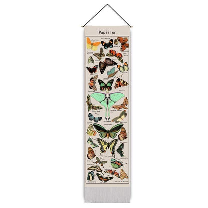 Various Long Wall Tapestries