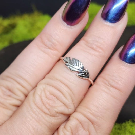 Feather Sterling Silver s925 Rings
