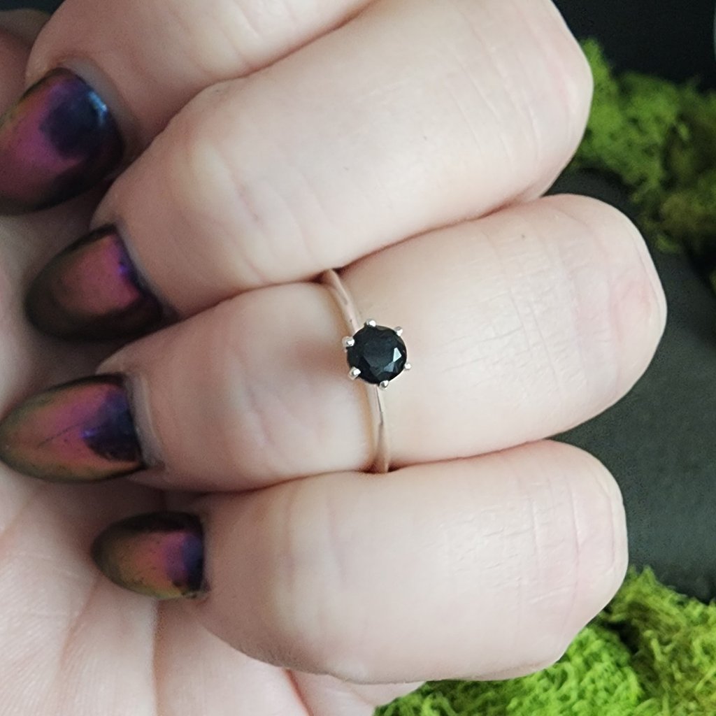 Onyx Sterling Silver s925 Rings