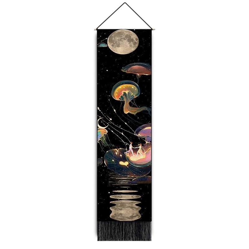 Various Long Wall Tapestries