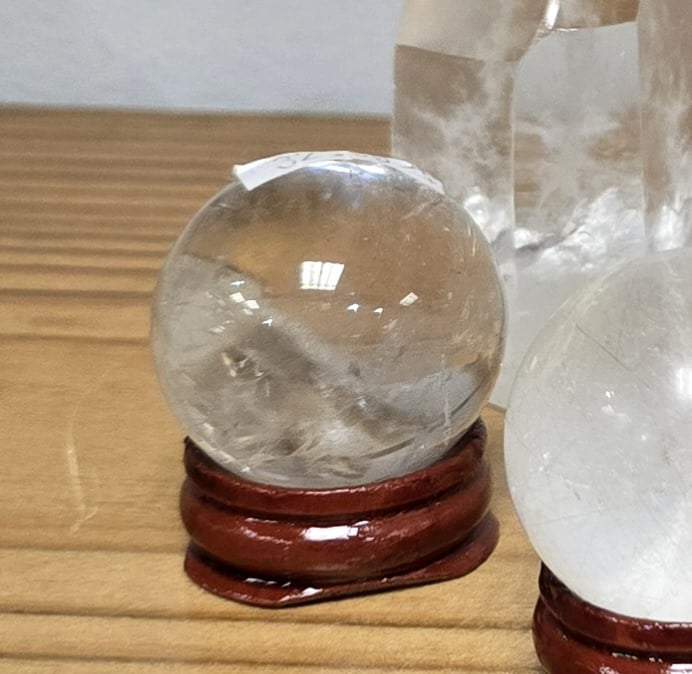 Clear Quartz Spheres