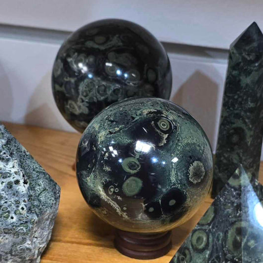 Kambaba Jasper Spheres