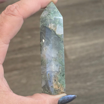 Moss Agate Points