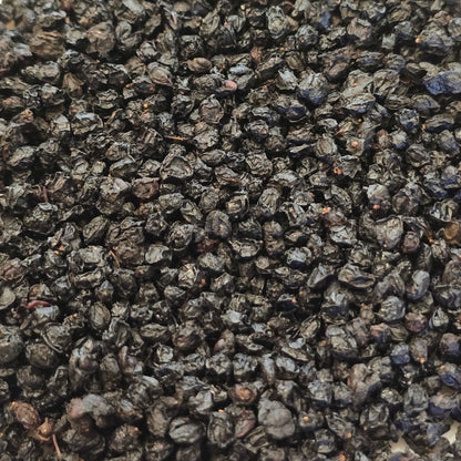 Elderberries – Wildcrafted, Cut & Sifted