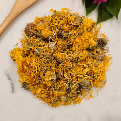 Calendula (Marigold) Flowers – Organic, Whole