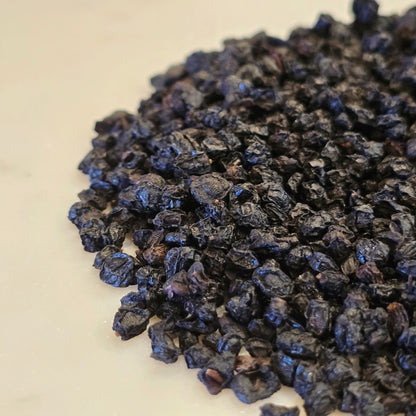 Elderberries – Wildcrafted, Cut & Sifted