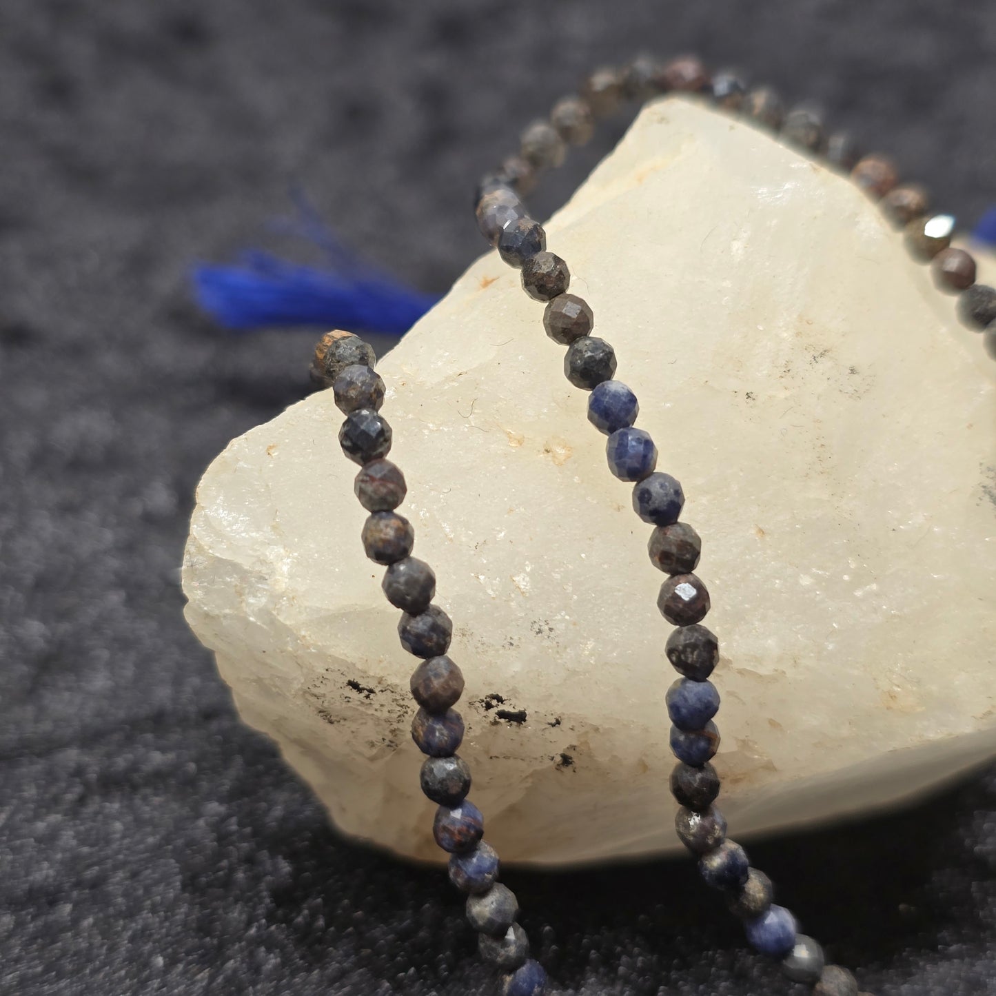 Sapphire High Quality Bead Strand | 3mm | High Quality