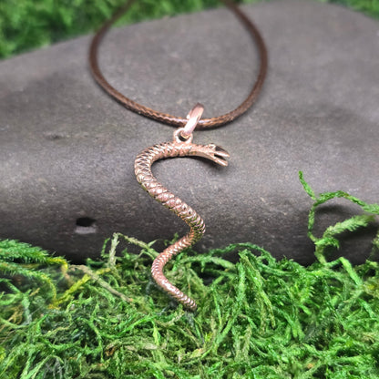 Copper Snake Necklace
