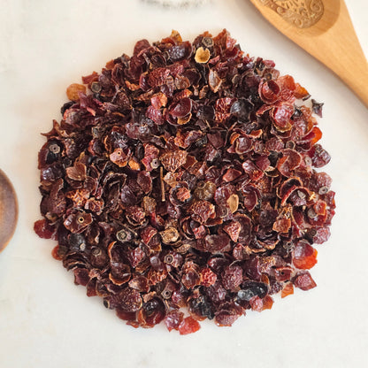 Rose Hips (Seedless) – Organic, Cut & Sifted