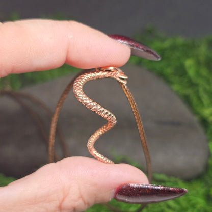 Copper Snake Necklace