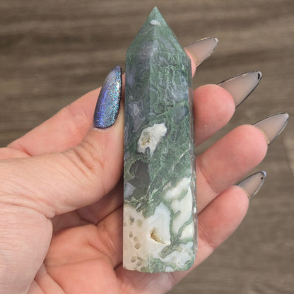 Moss Agate Points