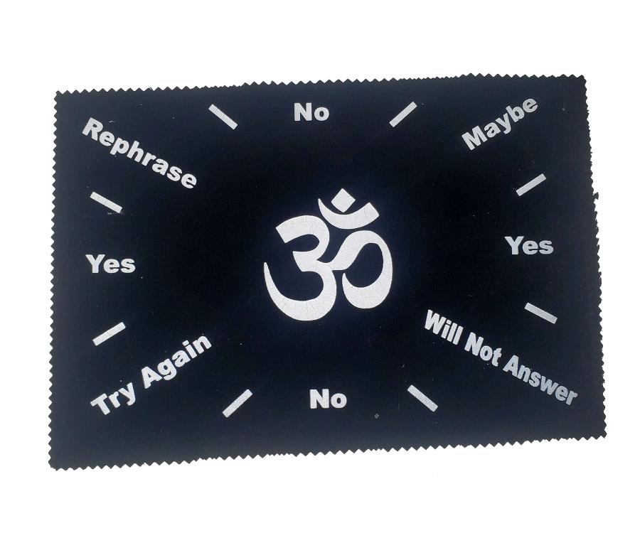 OM Pendulum Altar Mat 8"x12"