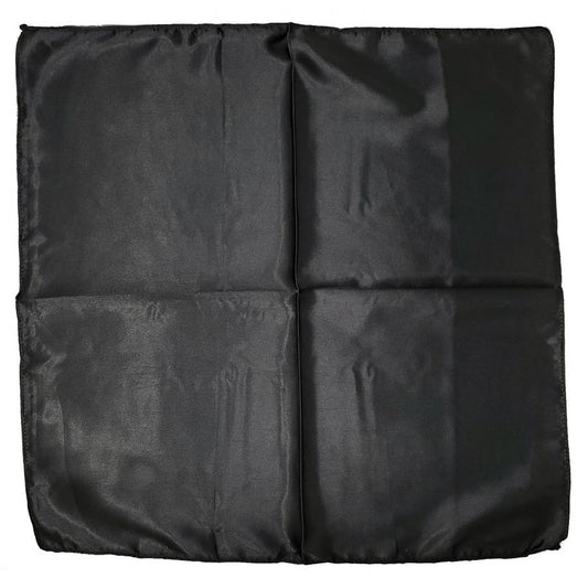 Solid Black Satin Altar Cloth 21x21"