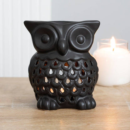 Black Owl Oil Burner and Wax Warmer