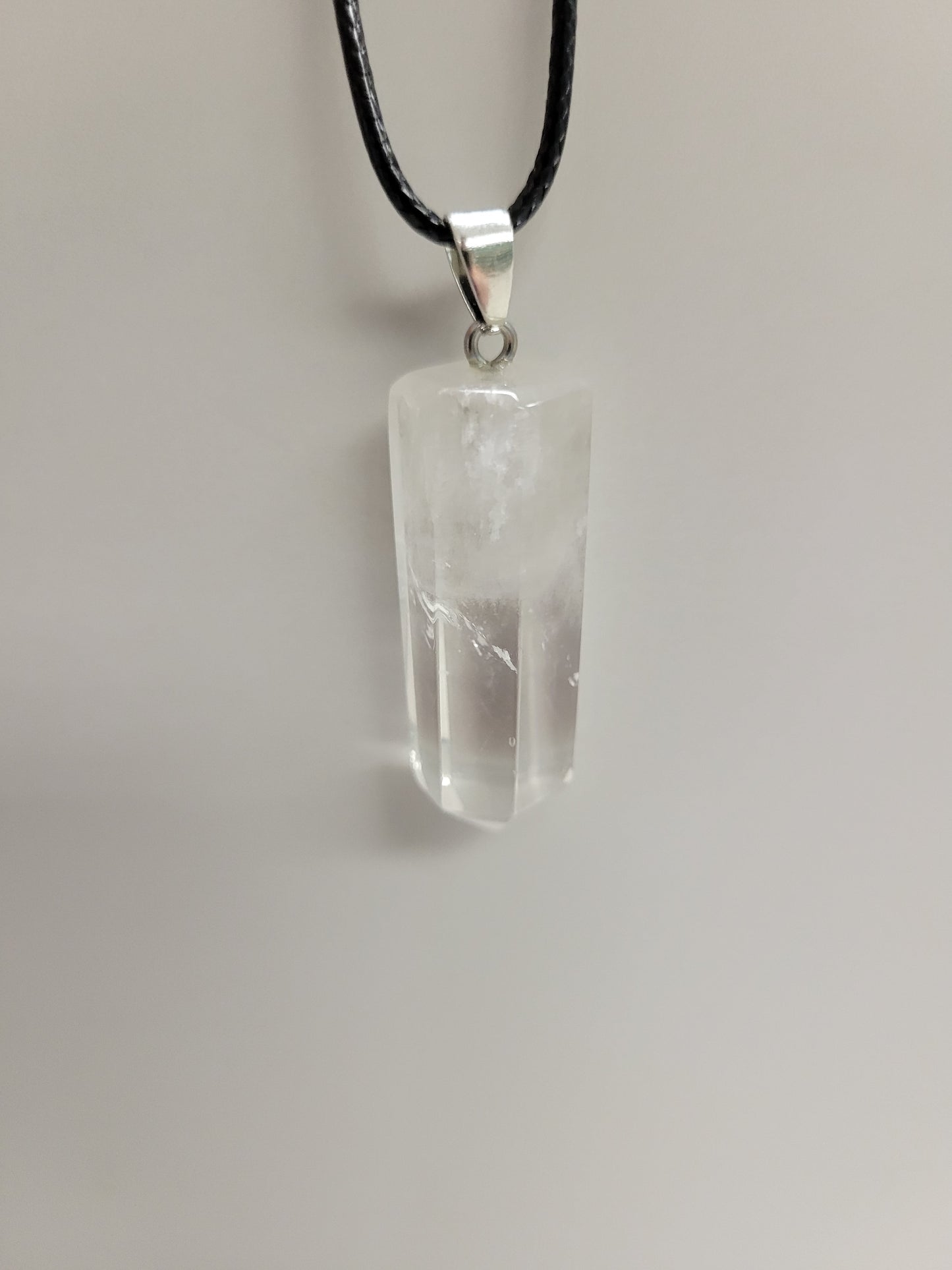 Clear Quartz Pendant Necklace